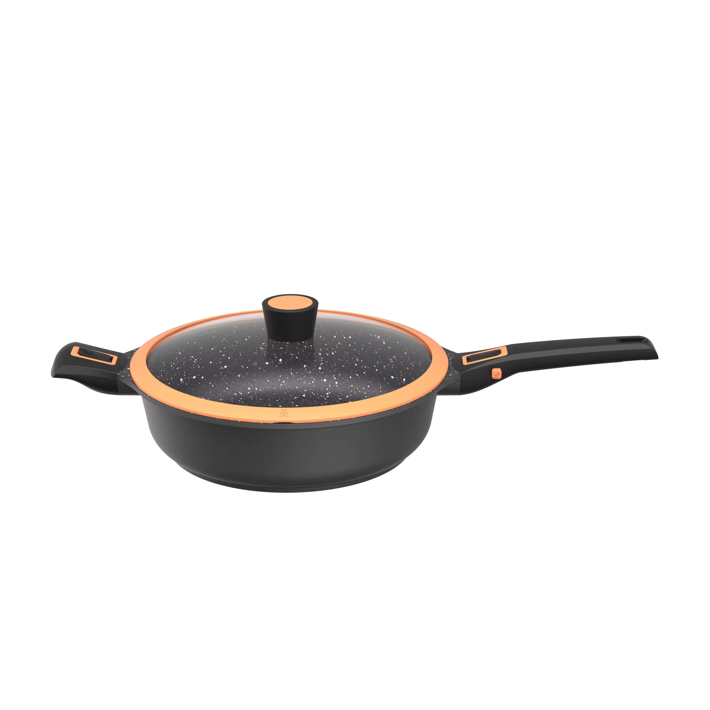 Leerpan hliník sobadora de pota bochník liaty hliník hlboký koláč smažiť zmrzlinu ako stroj dvojitá panvica s vekom