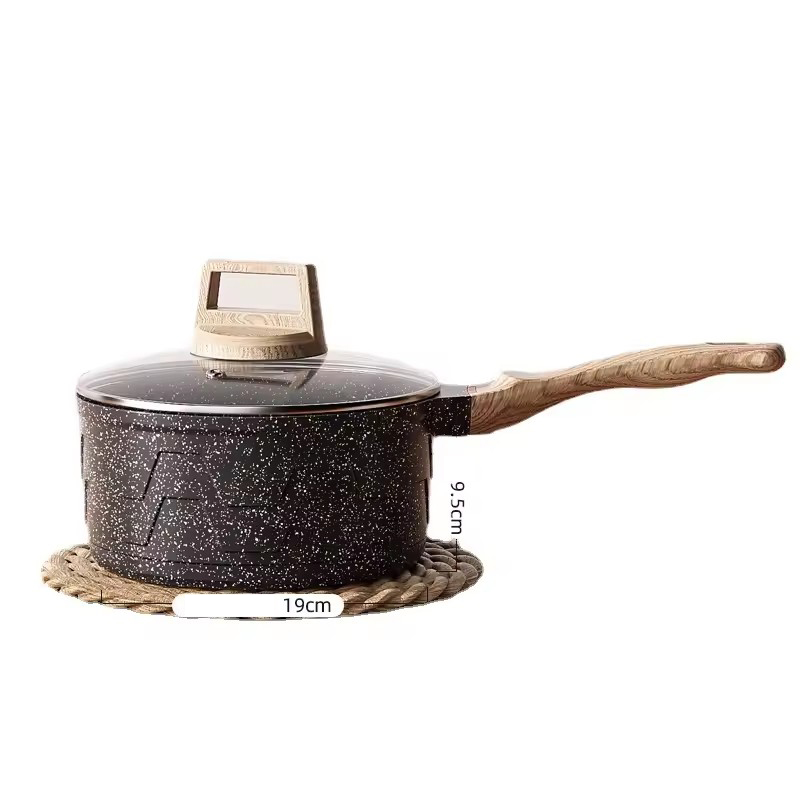 Doplnkový hrniec na varenie pre bábätká na vyprážanie integrovaný nepriľnavý hrniec na domácu polievku na instantné rezance