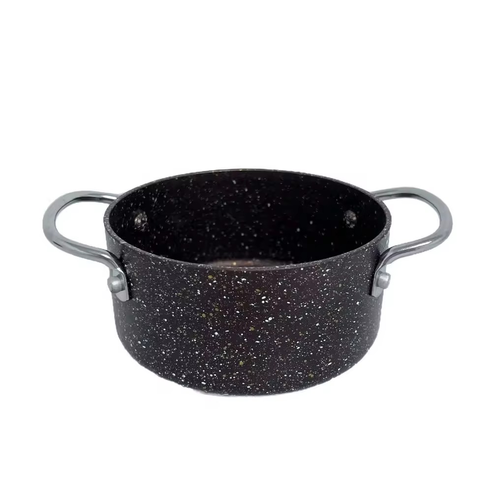 3 sady Hliníková nepriľnavá panvica Súpravy hrncov na varenie polievky